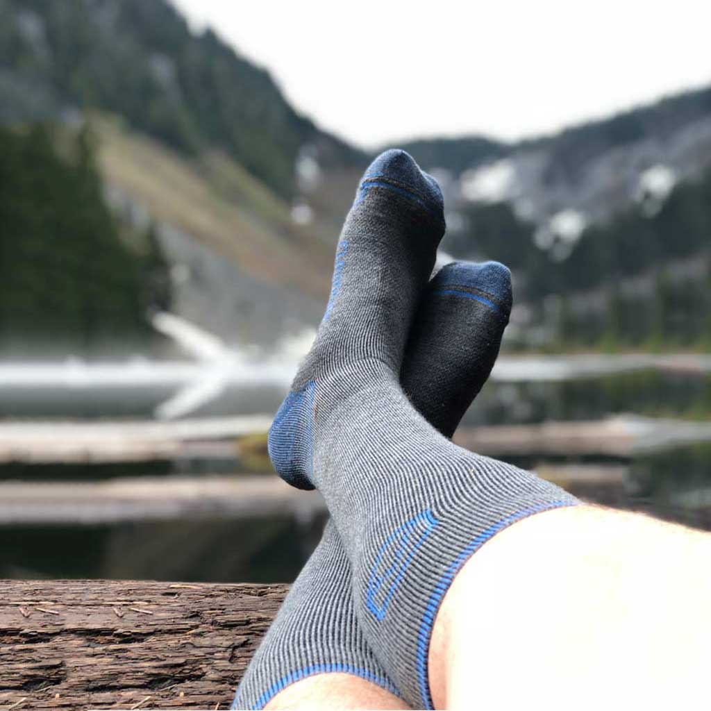 Ultralight Merino Wool Compression Socks – Cloudline Apparel