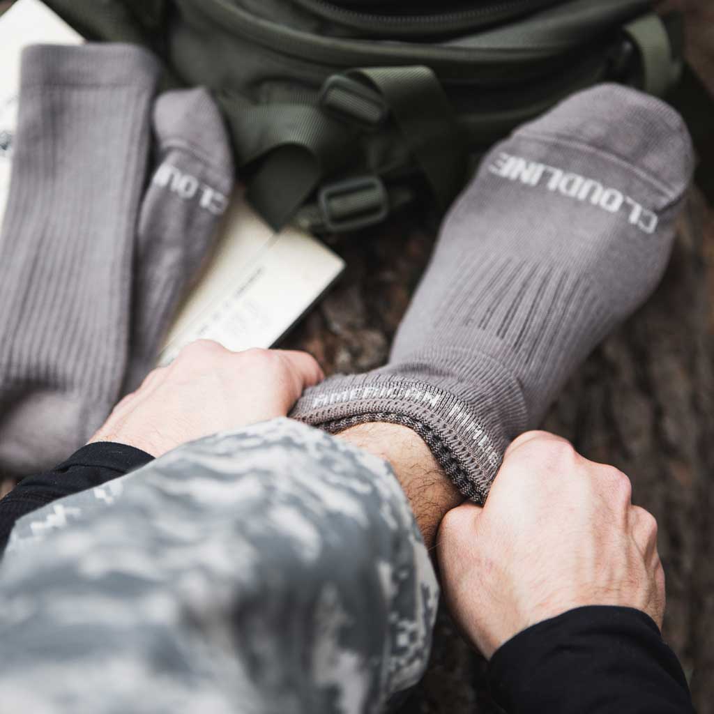 Men's Light Cushion Tactical Sock – Cloudline Apparel